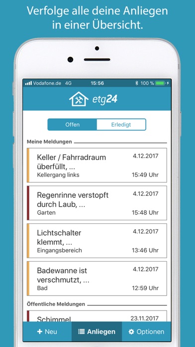 etg24 Anliegen App screenshot 3