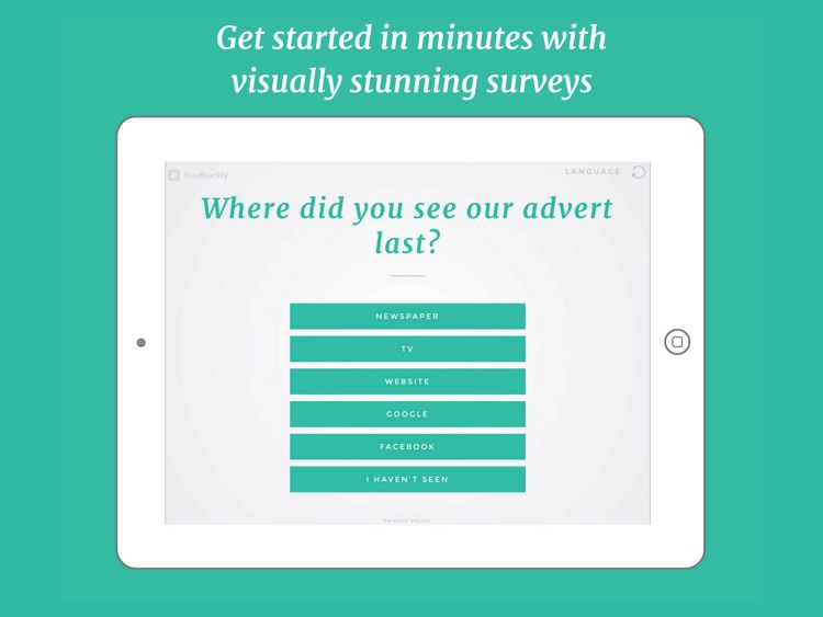 Feedbackly Customer Survey