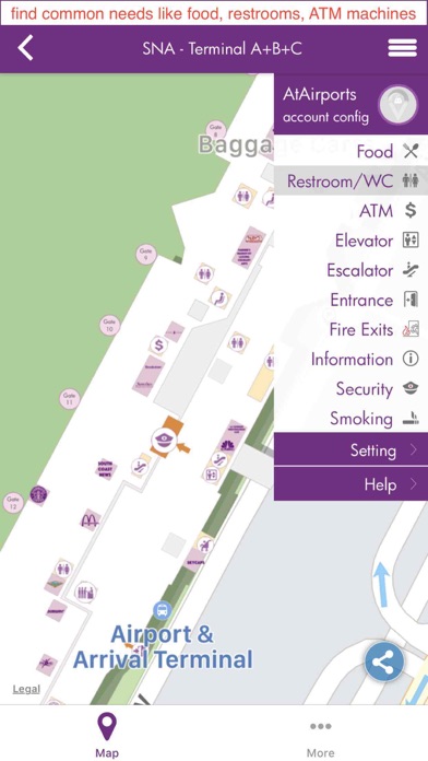 AtAirports - airport maps screenshot 4