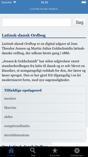 Latinsk-Dansk Ordbog(圖1)-速報App