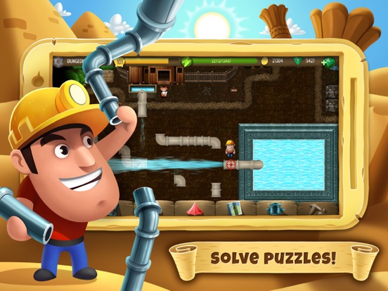 Diggy's Adventure на iPad