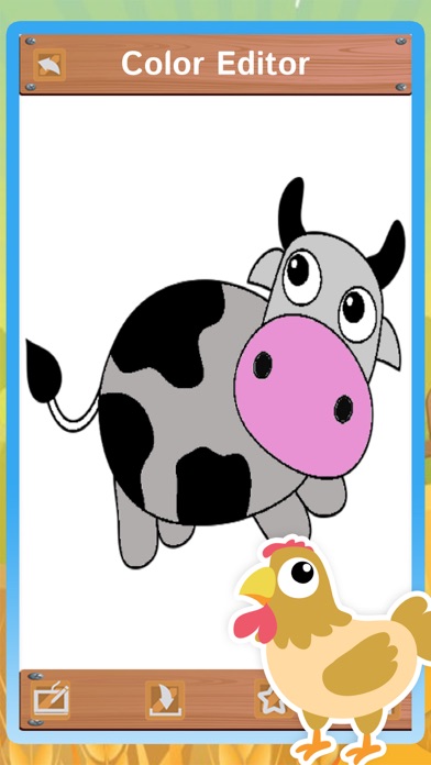 How to cancel & delete Cute Farm with Animals Coloring Pages from iphone & ipad 2