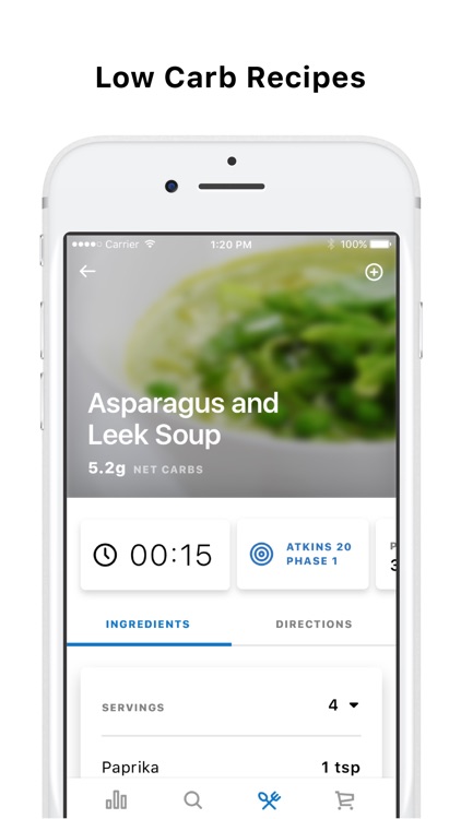 Atkins® Carb & Meal Tracker