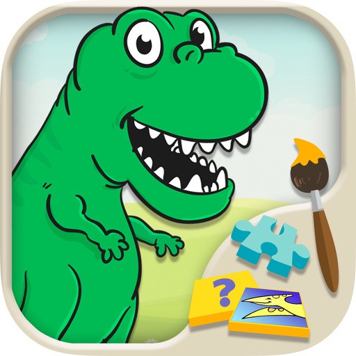 Dinosaur Fun Games Icon