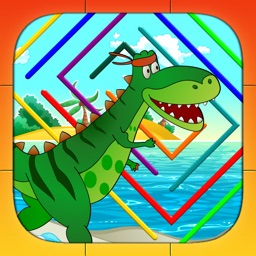 Dino Maze: kids learning games