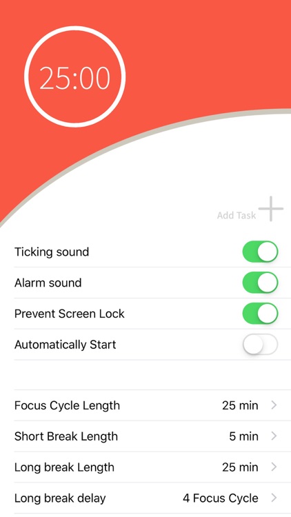 Focus Timer - Pomodoro Plan