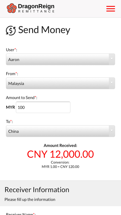 Moneyfast Remittance screenshot 2