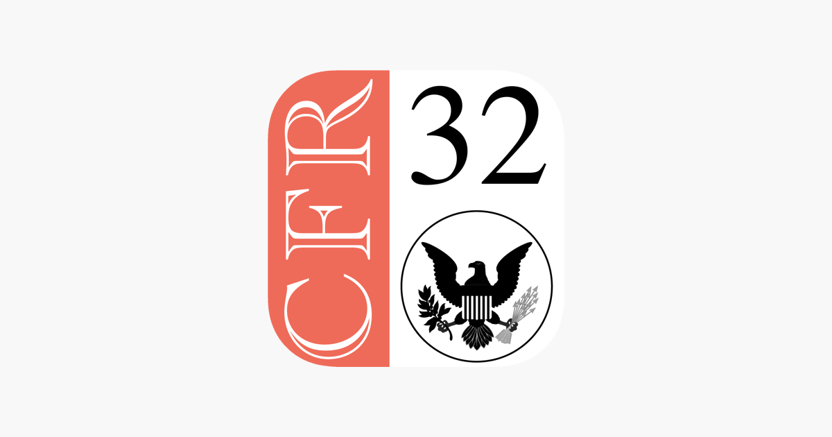 ‎32 CFR - National Defense On The App Store