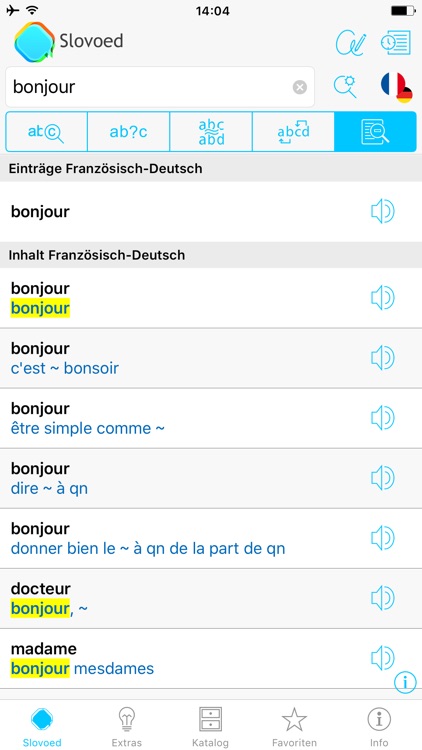 French <> German Dictionary screenshot-1