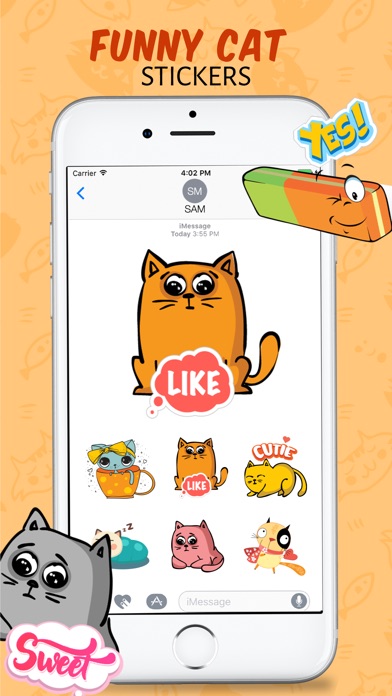 Animated Chubby Cat Stickers screenshot 2