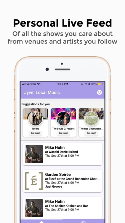 Jyve: Find Local Music screenshot-3