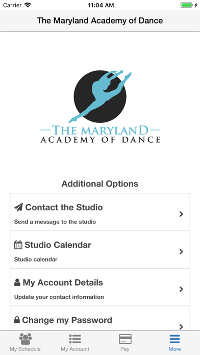 The Maryland Academy of Dance screenshot 2