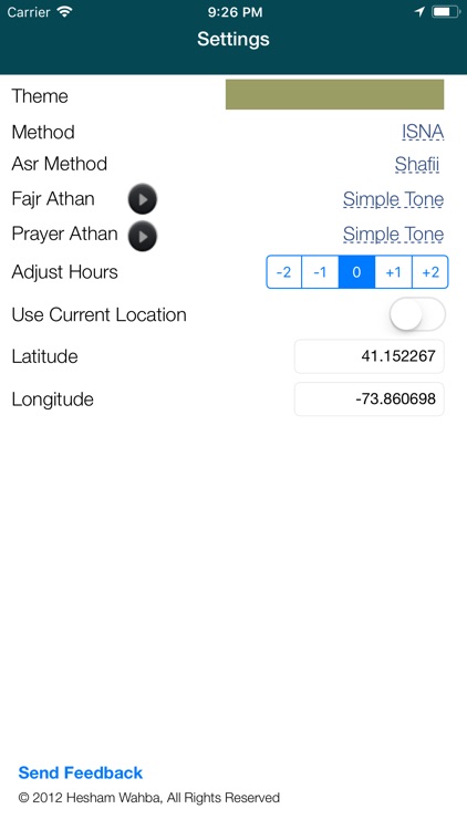 Minimalist Prayer Times Lite