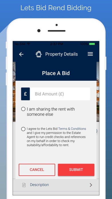 Lets Bid Property-Customer App screenshot 3