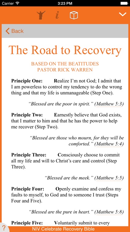 Celebrate Recovery Bible screenshot-3