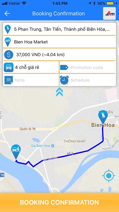 Taxi Biên Hoà screenshot 3
