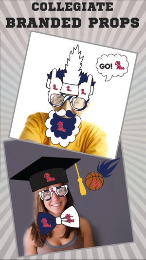 Ole Miss Rebels PLUS Selfie Stickers(圖2)-速報App