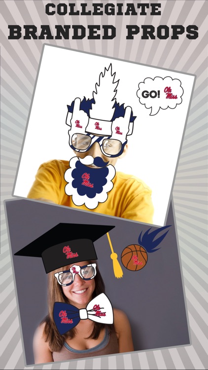 Ole Miss Rebels PLUS Selfie Stickers