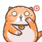 Chubby Cat Stickers Animated