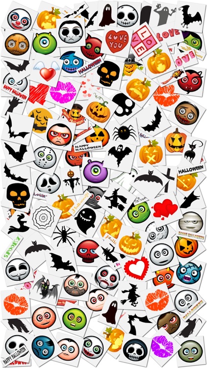 Halloween Frames + Stickers