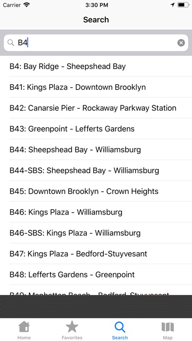 NYC Bus Tracker & Map screenshot 4