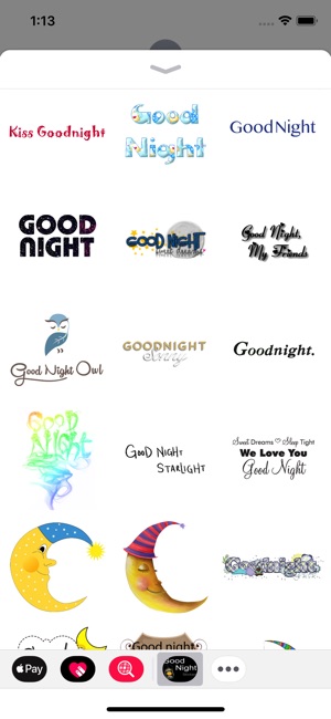 Good Night Stickers 2018(圖2)-速報App