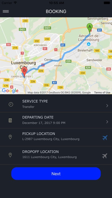 VIP-LIMO Luxembourg screenshot 4