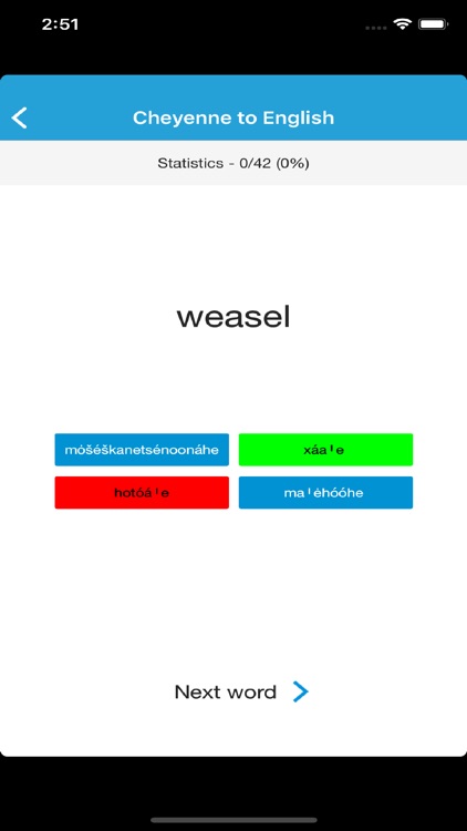 Cheyenne Vocab Builder screenshot-5