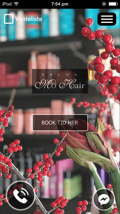 Salon MoHair Silkeborg screenshot 2