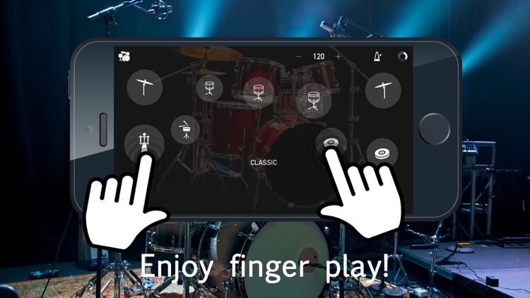 Finger Drumkit - PRO screenshot-0