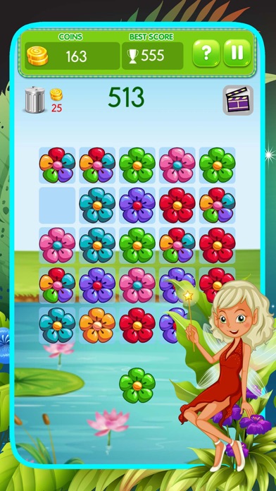 How to cancel & delete Flowerz Garden Merging - Link Color Match Puzzle from iphone & ipad 3