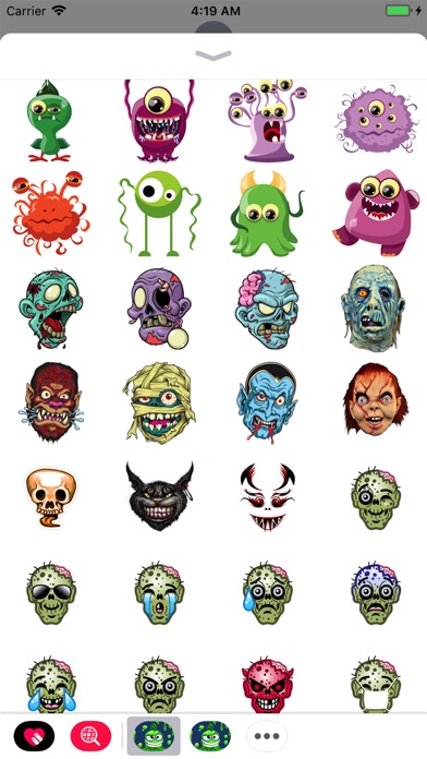 Chamber of Scary Monster Emoji screenshot 3