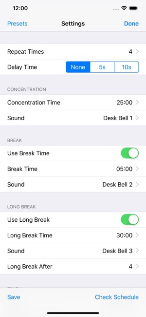 Concentration Timer(圖2)-速報App