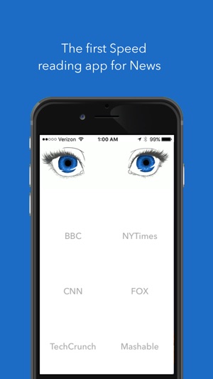 BlinkNews - Read News Fast (Spritz speed reading)(圖1)-速報App