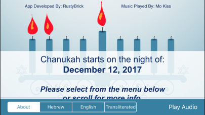 Menorah - Chanukah - חנוכה Screenshot 1