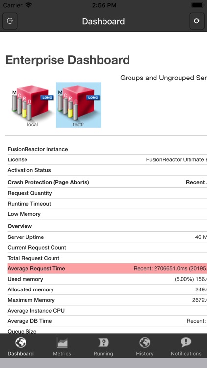 FusionReactor Mobile