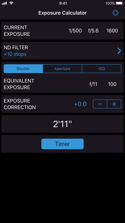 Exposure-Calculator