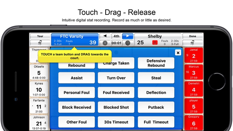 Basketball Stat Tracker screenshot-3