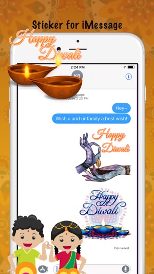 Elegant Diwali Wishes Sticker(圖3)-速報App