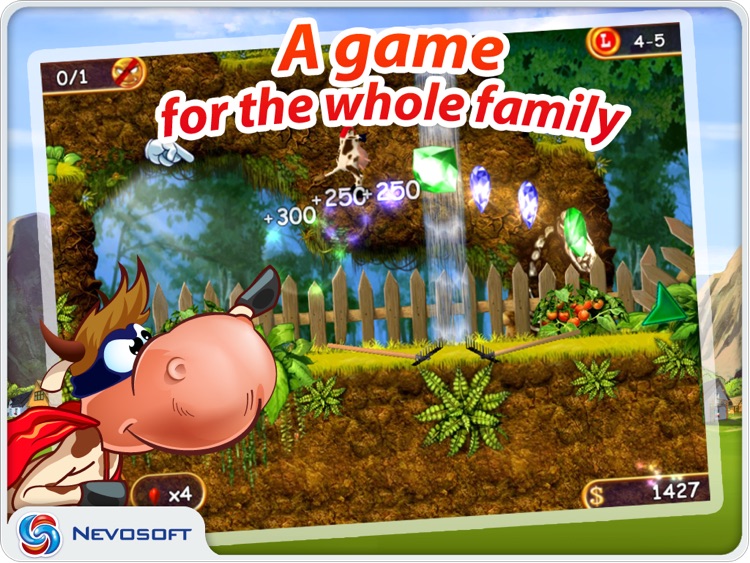 Supercow: funny farm arcade platformer HD screenshot-4