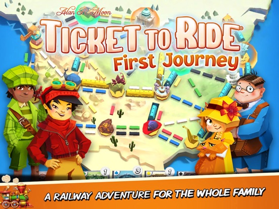 Ticket to Ride: First Journey на iPad