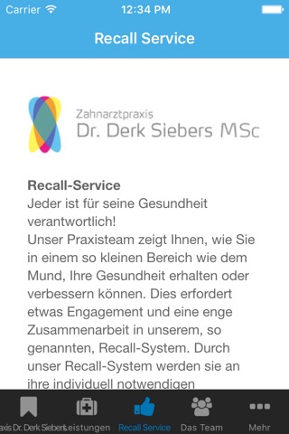 Zahnarzt Dr. Derk Siebers screenshot 3