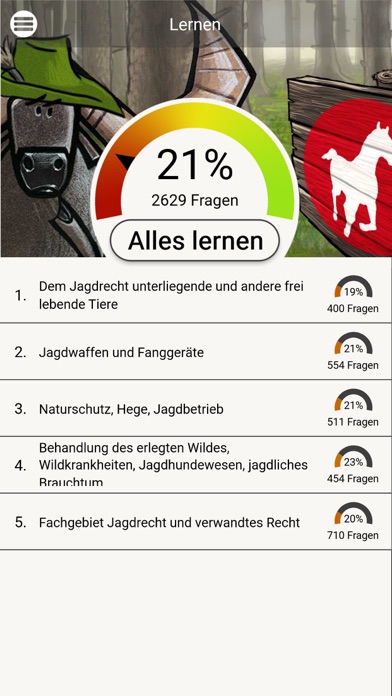 Jagdscheine (Bundesländer) screenshot 2