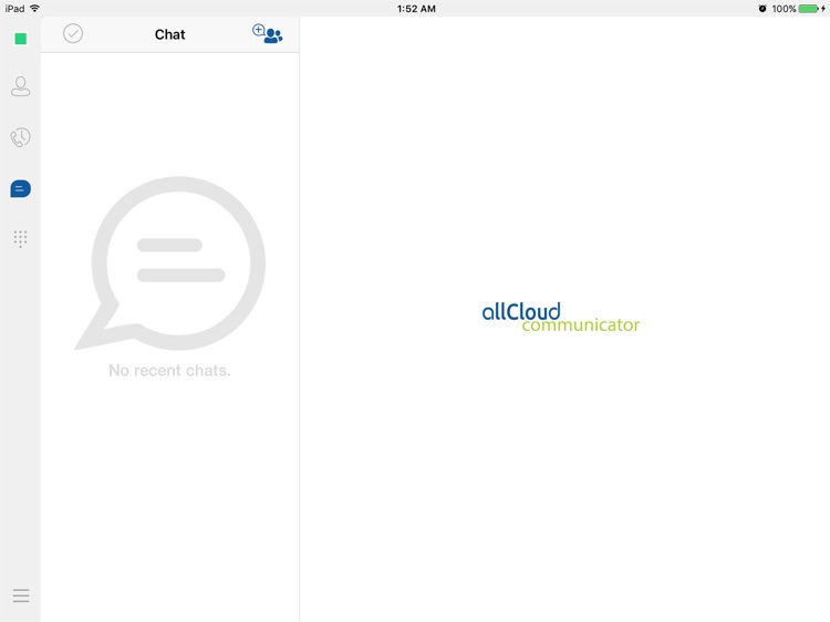 AllCloud Communicator iPad