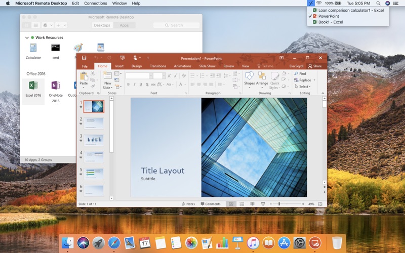dictation apps for mac with access to remote desktop