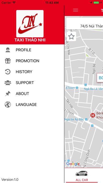 Taxi Thảo Nhi screenshot 3