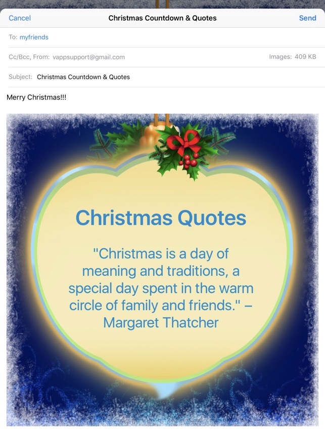 christmas countdown 2018 quotes
