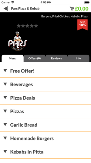 Pars Pizza & Kebab(圖2)-速報App