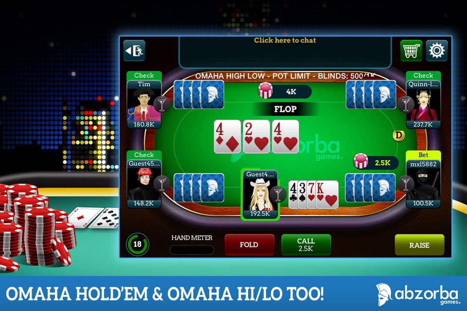Poker Live Omaha & Texas screenshot 2