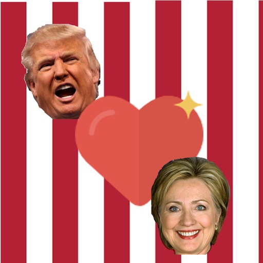 Trump Vs. Hillary Icon